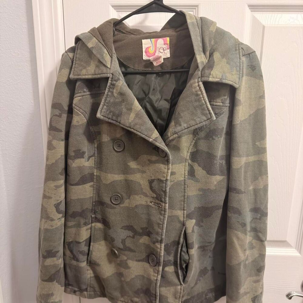 Ocean-pacific Women's Khaki and Green Jacket